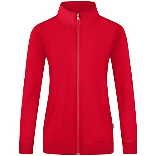 Jako Women Freizeitjacke Sweatjacke Doubletex, Rot, C9830-100, 48 Jako Women Freizeitjacke Sweatjacke Doubletex, Rot, C9830-100, 48 von JAKO