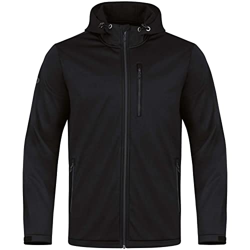 JAKO Damen Softshelljacke Premium, Schwarz, 38 von JAKO