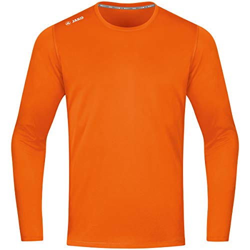 JAKO Herren Longsleeve Run 2.0 Unterhemd, Neonorange, XL EU von JAKO