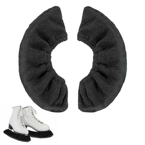 JAMSSOW 1 Paar Kufenschoner Schlittschuhe,Elastische Eiskunstlauf Eishockey,Schlittschuh Schoner,Schlittschuhe Kufenschoner Kufenstrümpfe,Kufenschutz Zubehör für Erwachsene Kinder(Schwarz,ca. 37*7cm) JAMSSOW 1 Paar Kufenschoner Schlittschuhe,Elastische Eiskunstlauf Eishockey,Schlittschuh Schoner,Schlittschuhe Kufenschoner Kufenstrümpfe,Kufenschutz Zubehör für Erwachsene Kinder(Schwarz,ca. 37*7cm) von JAMSSOW