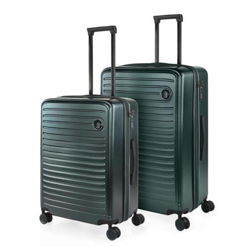 JASLEN - Gepäck-Sets, Reisekoffer, Reisekoffer Set, Kofferset, Hartschalenkoffer, Trolley-Set, Luggage - Große Auswahl an Koffer & Trolleys für Jede Reise!, Grün von JASLEN