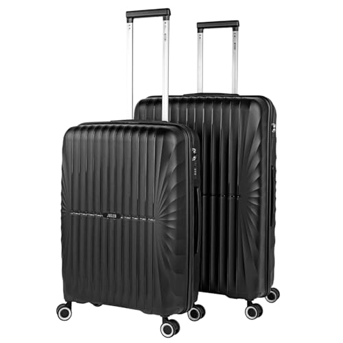 JASLEN - Gepäck-Sets: Reisekoffer & Reisekoffer Set Hartschalenkoffer, Kofferset, Trolley & Luggage Sets - Große Auswahl für Ihre Reisebedürfnisse, Schwarz von JASLEN