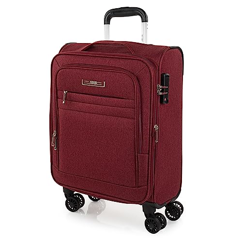 JASLEN - Koffer Klein Handgepäck - Handgepäck Koffer 4 Rollen - Koffer Handgepäck 55x40x20 Leicht und Robust - Reisekoffer Klein aus Hochwertigen Materialien, Granat JASLEN - Koffer Klein Handgepäck - Handgepäck Koffer 4 Rollen - Koffer Handgepäck 55x40x20 Leicht und Robust - Reisekoffer Klein aus Hochwertigen Materialien, Granat von JASLEN