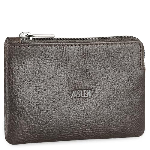 JASLEN - Geldbeutel & Schlüsseltasche Klein - Schlüsseletui Schlüsseltasche - Schlüsseletui Leder - Autoschlüssel Tasche - Schlüssel Etui, Braun JASLEN - Geldbeutel & Schlüsseltasche Klein - Schlüsseletui Schlüsseltasche - Schlüsseletui Leder - Autoschlüssel Tasche - Schlüssel Etui, Braun von JASLEN