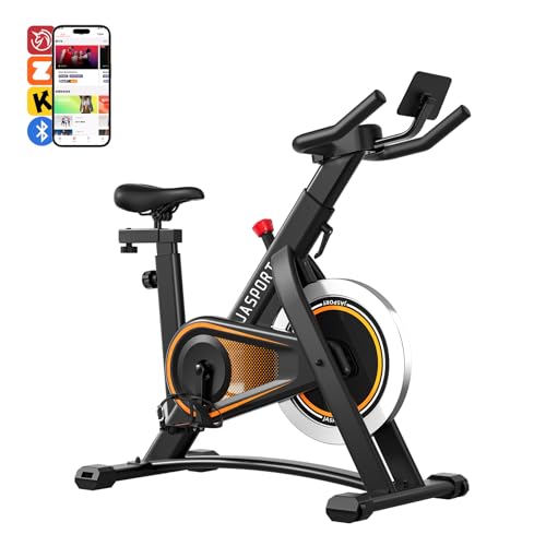 JASPORT A3 Ergometer Heimtrainer Fahrrad-Trainingsgerät für das Ausdauertraining, geräuschloses Indoor-Cycling-Bike, mit Tablethalterung und bequemer Sitzpolster, ideal für das Training in Wohnungen JASPORT A3 Ergometer Heimtrainer Fahrrad-Trainingsgerät für das Ausdauertraining, geräuschloses Indoor-Cycling-Bike, mit Tablethalterung und bequemer Sitzpolster, ideal für das Training in Wohnungen von JASPORT