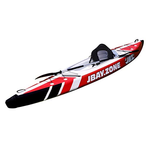 JBAY.ZONE Kayak Kanu aufblasbar Einsitzer V-Shape Mono 385x81cm Drop-Stitch hoher Druck JBAY.ZONE Kayak Kanu aufblasbar Einsitzer V-Shape Mono 385x81cm Drop-Stitch hoher Druck von JBZ JBAY.ZONE