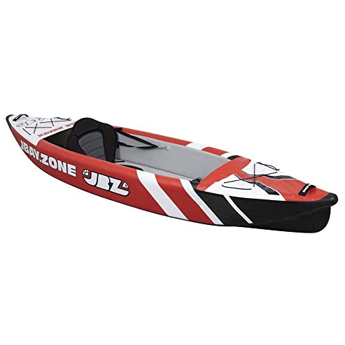 JBAY.Zone Kayak 330 Kanu aufblasbar Zweisitzer 330x78cm Drop-Stitch hoher Druck JBAY.Zone Kayak 330 Kanu aufblasbar Zweisitzer 330x78cm Drop-Stitch hoher Druck von JBZ JBAY.ZONE