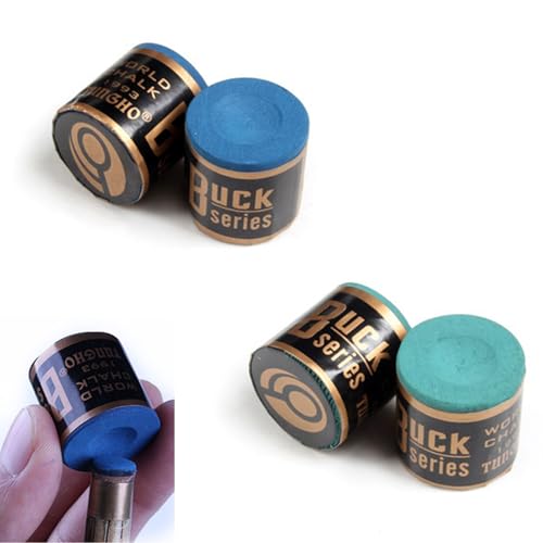 JDCMEI 4 Stück Billard Kreide, Billiard Pool Queue Kreide, Snooker Chalk Billardkreide, Rutschfester Billardtisch Stick Kreide, Billardqueue Reibpulver für Home Bars Turniere Spiele Billardtisch JDCMEI 4 Stück Billard Kreide, Billiard Pool Queue Kreide, Snooker Chalk Billardkreide, Rutschfester Billardtisch Stick Kreide, Billardqueue Reibpulver für Home Bars Turniere Spiele Billardtisch von JDCMEI