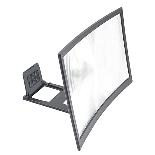 JDHSKCF Faltbare 3D-HD-Film-Videoprojektor-Verstärker-Bildschirmlupe, zusammenklappbare Kurve-Zoom-Lupe, multifunktionale abnehmbare Bildschirmlupe, Vision Selfless Dedication von JDHSKCF
