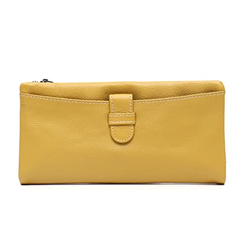 JDSHFEN Frauen Lange Geldbörsen Funktionale Karteninhaber Multi Taschen Weibliche Täglichen Geldbörsen Beutel,B-19,5 x 10 cm von JDSHFEN