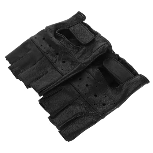 JECOMPRIS 1 Paar Handschuhe Für Stylische Sporthandschuhe Atmungsaktive Campinghandschuhe Halbfingerhandschuhe Halbfingerhandschuh Fürs Fahrrad Outdoor-fahrradhandschuhe Black Leder JECOMPRIS 1 Paar Handschuhe Für Stylische Sporthandschuhe Atmungsaktive Campinghandschuhe Halbfingerhandschuhe Halbfingerhandschuh Fürs Fahrrad Outdoor-fahrradhandschuhe Black Leder von JECOMPRIS