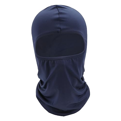 JECOMPRIS Vollgesichtsmaske Helmfutter Liner Volles Gesicht Radfahren Vollgesichtsmaske Fahrradhelm-innenfutter Innenfutter Für Fahrradhelme Radsport-laufkappe Blue von JECOMPRIS