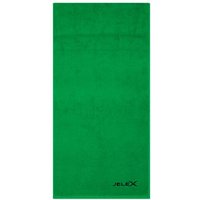 JELEX "100FIT" Fitness Handtuch mit Zip-Tasche grün von JELEX