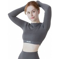 JELEX "Amelia" Damen Fitness Langarm Top grau JELEX "Amelia" Damen Fitness Langarm Top grau von JELEX