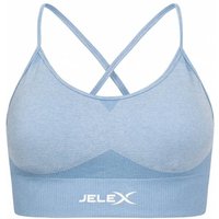 JELEX Angelina Damen Fitness BH blau von JELEX