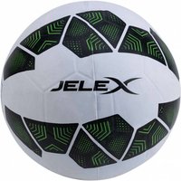 JELEX Bolzplatzheld Gummi Fußball schwarz-weiß JELEX Bolzplatzheld Gummi Fußball schwarz-weiß von JELEX