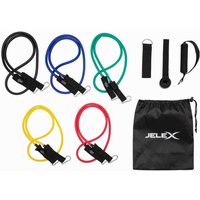 JELEX Fit Set Fitness Widerstandsbänder 11-tlg. JELEX Fit Set Fitness Widerstandsbänder 11-tlg. von JELEX