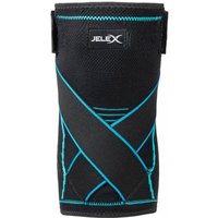 JELEX Knee Kompressions Kniebandage schwarz blau JELEX Knee Kompressions Kniebandage schwarz blau von JELEX