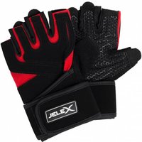 JELEX Power Premium gepolsterte Trainingshandschuhe schwarz-rot JELEX Power Premium gepolsterte Trainingshandschuhe schwarz-rot von JELEX