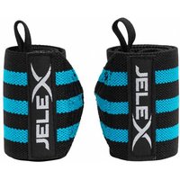 JELEX Strong Fitness Handgelenkbandagen schwarz-blau JELEX Strong Fitness Handgelenkbandagen schwarz-blau von JELEX
