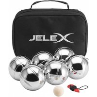 JELEX Throwback Boccia 6er-Set Boule Kugeln mit Tragetasche JELEX Throwback Boccia 6er-Set Boule Kugeln mit Tragetasche von JELEX