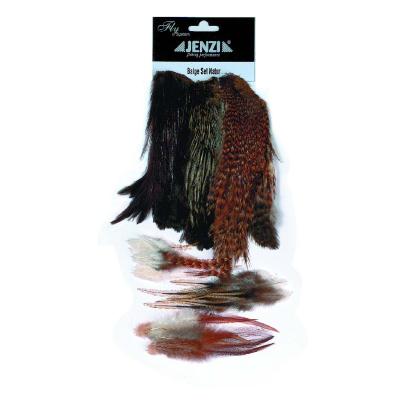 JENZI FLY-TYING Capes + Hackles Nature von JENZI