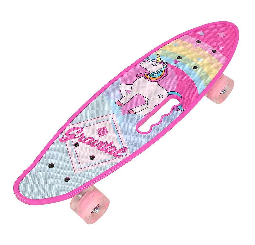 JEOBEST Skateboard Kinder Skateboard, PU Räder mit LED Rollen JEOBEST Skateboard Kinder Skateboard, PU Räder mit LED Rollen von JEOBEST