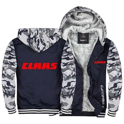JERFLY Hoodies-Jacke Für Herren CL_AAS Print Langarm-Sweatshirts Herbst/Winter Warm Dicke Full Zip Coats Sports Hooded Mäntel,XL, Grey 01 JERFLY Hoodies-Jacke Für Herren CL_AAS Print Langarm-Sweatshirts Herbst/Winter Warm Dicke Full Zip Coats Sports Hooded Mäntel,XL, Grey 01 von JERFLY