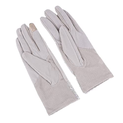 JEWEDECO Frauen UV Sonnenschutz Handschuhe 1 Paar Atmungsaktive Anti Rutsch Sommer Fahrhandschuhe Leichte Reithandschuhe Für Damen von JEWEDECO