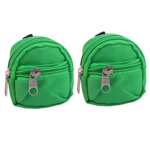 JEWEDECO Mini Rucksack Set Mit Reißverschluss Münztüten Geldbörsen Und Schlüsselanhänger Praktische Anhänger Für Unterwegs Kompakte Aufbewahrungslösungen Verschiedenen von JEWEDECO