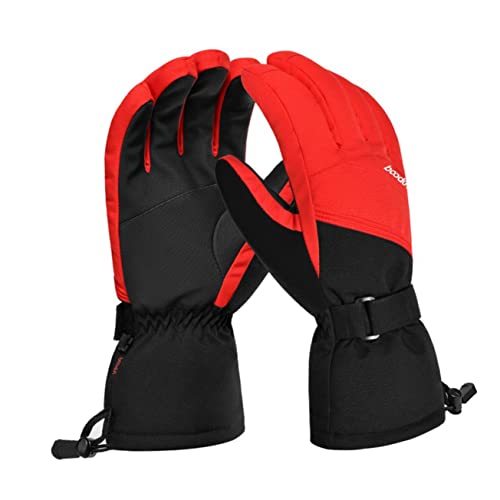 JEWEDECO Winter Outdoor Ski Handschuhe Touchscreen Fähige Winddichte Und Warme Skihandschuhe Für Herren Und Damen Ideal Für Kaltes Wetter Größe von JEWEDECO