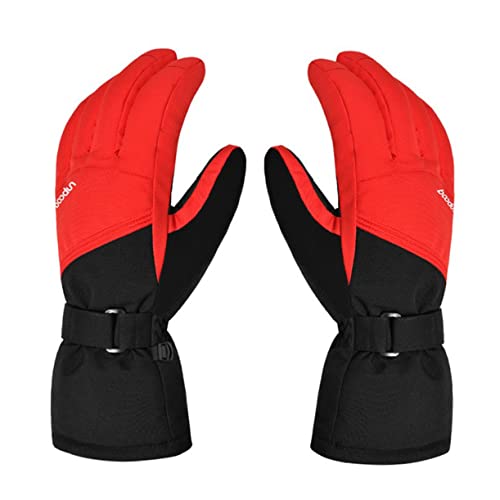 JEWEDECO Winter Outdoor Skihandschuhe Für Herren Kältebeständige Touchscreen Handschuhe Und Ideal Für Skifahren Radfahren Und Outdoor Aktivitäten Größe von JEWEDECO