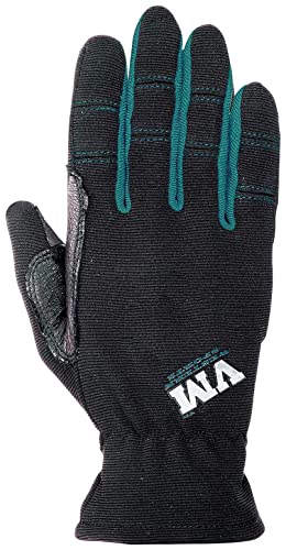 VM Riding Sports Gloves Riding Unisex Petrol Classic S von JF-Reitsport