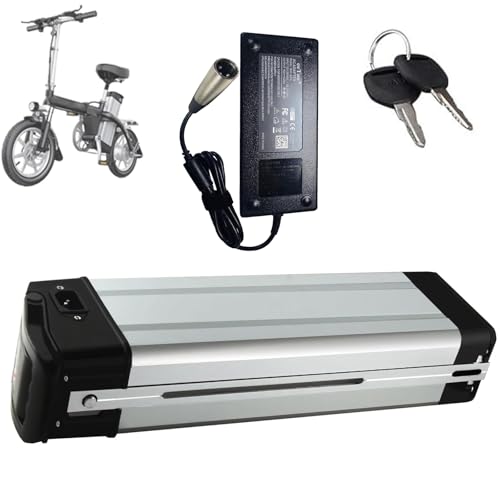 JHKJ Fahrradakku 36V E-Bike Akku 48V Ebike Lithium Akku 52V Lithium-Ionen-Akku 10,4AH 13AH 15,6AH 18AH 20,8AH Elektrofahrradakku mit Batterieanzeige für 350-1000W Motor,36v10.4ah von JHKJ