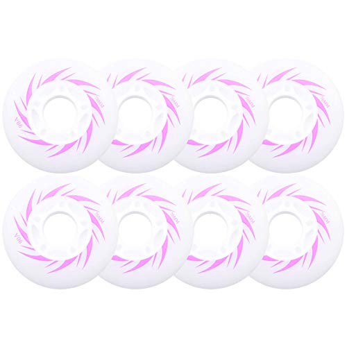 JHKJ Skating Ersatzräder 8Er Pack 72mm 76mm 80mm Inline Skate Wheels Skates Ersatzräder Mit LED Light Up Skating Wheels Leuchtende Räder,Rosa,76mm JHKJ Skating Ersatzräder 8Er Pack 72mm 76mm 80mm Inline Skate Wheels Skates Ersatzräder Mit LED Light Up Skating Wheels Leuchtende Räder,Rosa,76mm von JHKJ