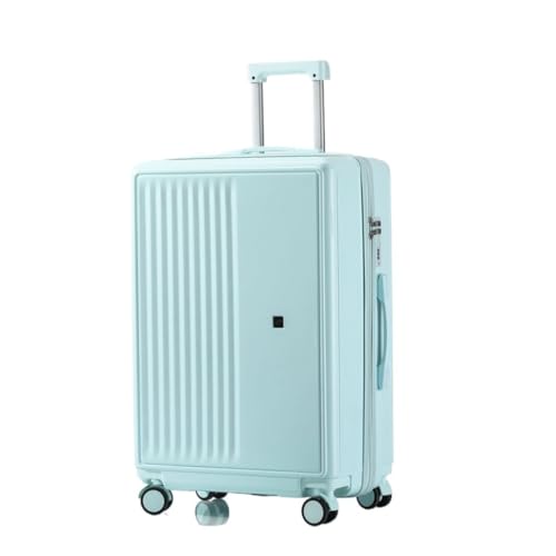 JHMYOB Koffer Gepäckkoffer for Männer und Frauen, Leichter, kodierter, robuster Koffer, Universal-Rollengepäck-Trolley Koffer Hartschale(B,20in) von JHMYOB