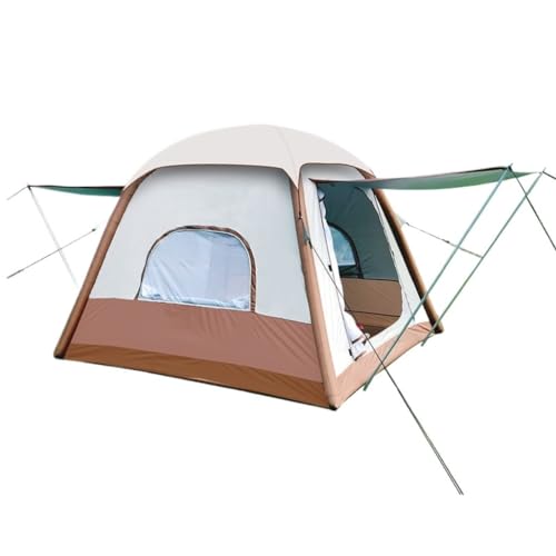 Tents Outdoor-Campingzelt Camping Oxford Tragbares, Zusammenklappbares, Vollautomatisches, Integriertes, Aufblasbares Anti-Mücken-Zelt Zelte(A) von JHMYOB