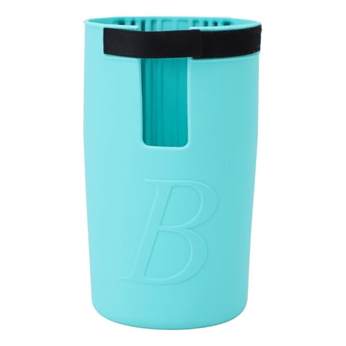 JHS-TECH Strandbeutel -Getränkehalter, Verstellbarer Strandbag Tasse Wasserflaschenhalter für alle Strandtaschen für alle Größen von Wasserflaschen oder Tassen (Mint Green) von JHS-TECH