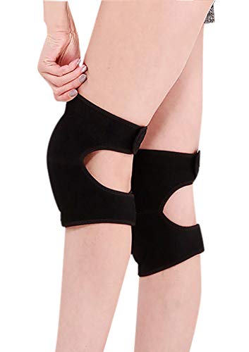 Anti-Rutsch Knieschoner Verdickt Schwamm Kniebandage knieorthese Damen Herren verstellbar Knieschützer für Sport Alltag Joggen Basketball Volleyball Tanzen von JIAHG