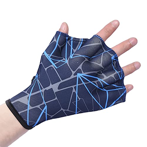 Aquatic Handschuhe 1 Paar Schwimmhandschuhe Schwimmflossen Paddel Wasserwiderstandstraining Einstellbare Tauchhandschuhe Ausrüstung Surfen Sport Handflossen für Erwachsene Aquatic Handschuhe 1 Paar Schwimmhandschuhe Schwimmflossen Paddel Wasserwiderstandstraining Einstellbare Tauchhandschuhe Ausrüstung Surfen Sport Handflossen für Erwachsene von JIAHG
