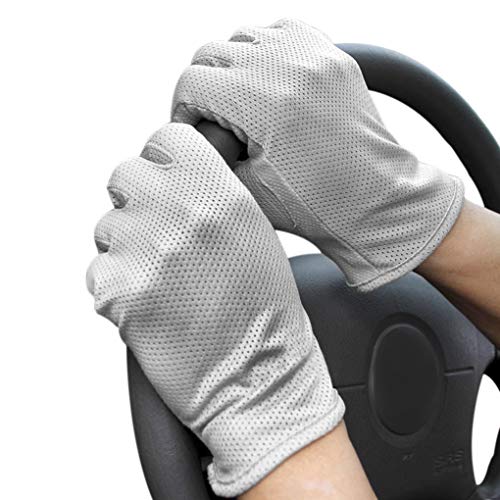 JIAHG Sommer Touchscreen Handschuhe Vollfinger Handschuhe Baumwolle Fahrradhandschuhe Kurz Spitzenhandschuhe Anti-Rutsch, Anti-UV Schutz, Dünn Sonnenschutz Fäustlinge Gloves für Fahren Outdoor JIAHG Sommer Touchscreen Handschuhe Vollfinger Handschuhe Baumwolle Fahrradhandschuhe Kurz Spitzenhandschuhe Anti-Rutsch, Anti-UV Schutz, Dünn Sonnenschutz Fäustlinge Gloves für Fahren Outdoor von JIAHG