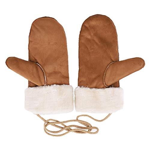 JIAHG Unisex Verdickte Handschuhe Fäustlinge Outdoor Warm Fausthandschuhe Halshandschuhe Winterhandschuhe Sporthandschuhe von JIAHG