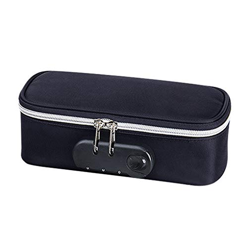 Kinder Federmäppchen Große Kapazität Federtasche mit Passwort-Sperre, Etui Stifte 4 Schichten Entwurf, Bleistifte Tasche Case Kreativ Pencil Case für Jungen Mädchen Tragbar Reise Kosmetiktasche Kinder Federmäppchen Große Kapazität Federtasche mit Passwort-Sperre, Etui Stifte 4 Schichten Entwurf, Bleistifte Tasche Case Kreativ Pencil Case für Jungen Mädchen Tragbar Reise Kosmetiktasche von JIAHG