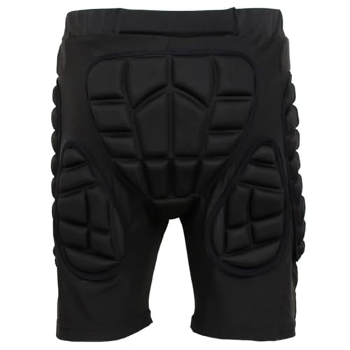 JIAXINGSM Aufprallschutz-Shorts Gepolsterte Unisex-Hüftshorts und gepolsterte Hosen for Skateboard, Snowboard, Ski und Skischutz Für Skiing, Eislauf(XL) von JIAXINGSM