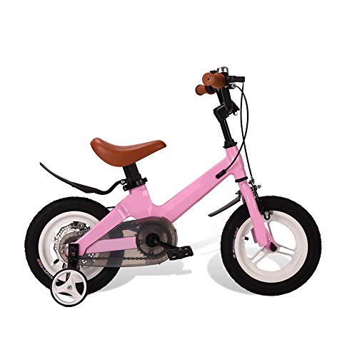 JIAYING Kinderfahrräder Kinderfahrräder Sport Kinder-Fahrrad 12 14 16 18 Zoll Fahrrad Mädchen und Jungen Kinderfahrrad, mit Stützrad und bequemer Sitz, tragende 30-50kg von JIAYING