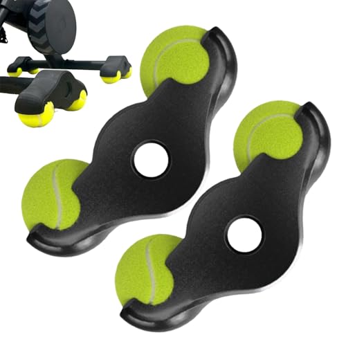 JIEBWCHA Rocker Plate Feet, Rocker Adapter Feet,Tennisballfüße Für WahooKickr Core Rollentrainer,Zubehör Für Kickr Core Rollentrainer,Noise Reduction Rocker Feet Adapter with 4 Tennis Balls Tailored JIEBWCHA Rocker Plate Feet, Rocker Adapter Feet,Tennisballfüße Für WahooKickr Core Rollentrainer,Zubehör Für Kickr Core Rollentrainer,Noise Reduction Rocker Feet Adapter with 4 Tennis Balls Tailored von JIEBWCHA