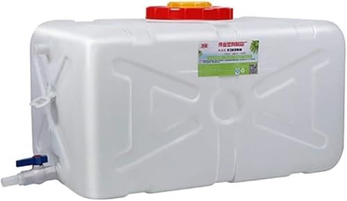 JIESOO 25L/50L/75L/100L/150L/200L/300L Wassertank Außenbereich Wasservorratsbehälter Verdicktem Kunststoff Tragbarer Wasservorratseimer for Den Haushalt, Wasservorratstank Camping(200L) von JIESOO