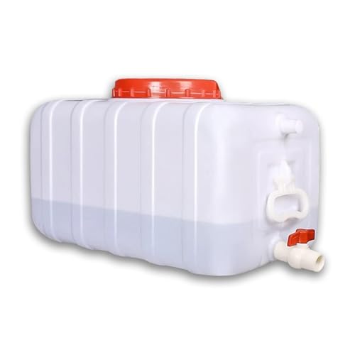 JIESOO Große Wasserspeichertanks Kunststoff Notwasserspeicher Wasserspeicher for Camping Und Wandern, Wasserbehälter, Multifunktionaler Wassertank(110L) von JIESOO