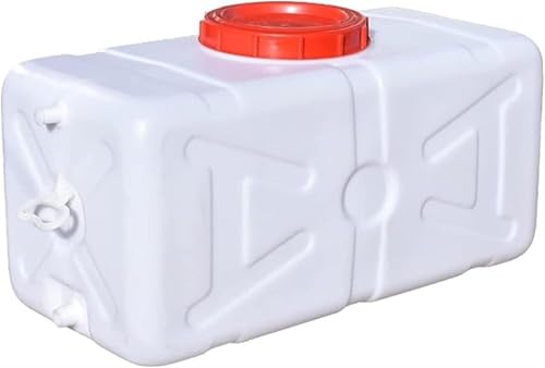 JIESOO Wasserspeicher-Wassertank Camping, Wandern Klettern Reisen Outdoor-Wasserbehälter Verdickter Tragbarer Haushaltswasserbehälter Mit Wasserhahn(300L) von JIESOO