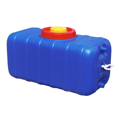 JIESOO Wassertank Blauer Wasservorratsbehälter Camping- Und Wander-Wasserkrug-Eimer-Aufbewahrung Mit Wasserhahn Auto-Wasserflaschen-Eimer Sport-Picknick-Angel-Wassertank(75L) von JIESOO